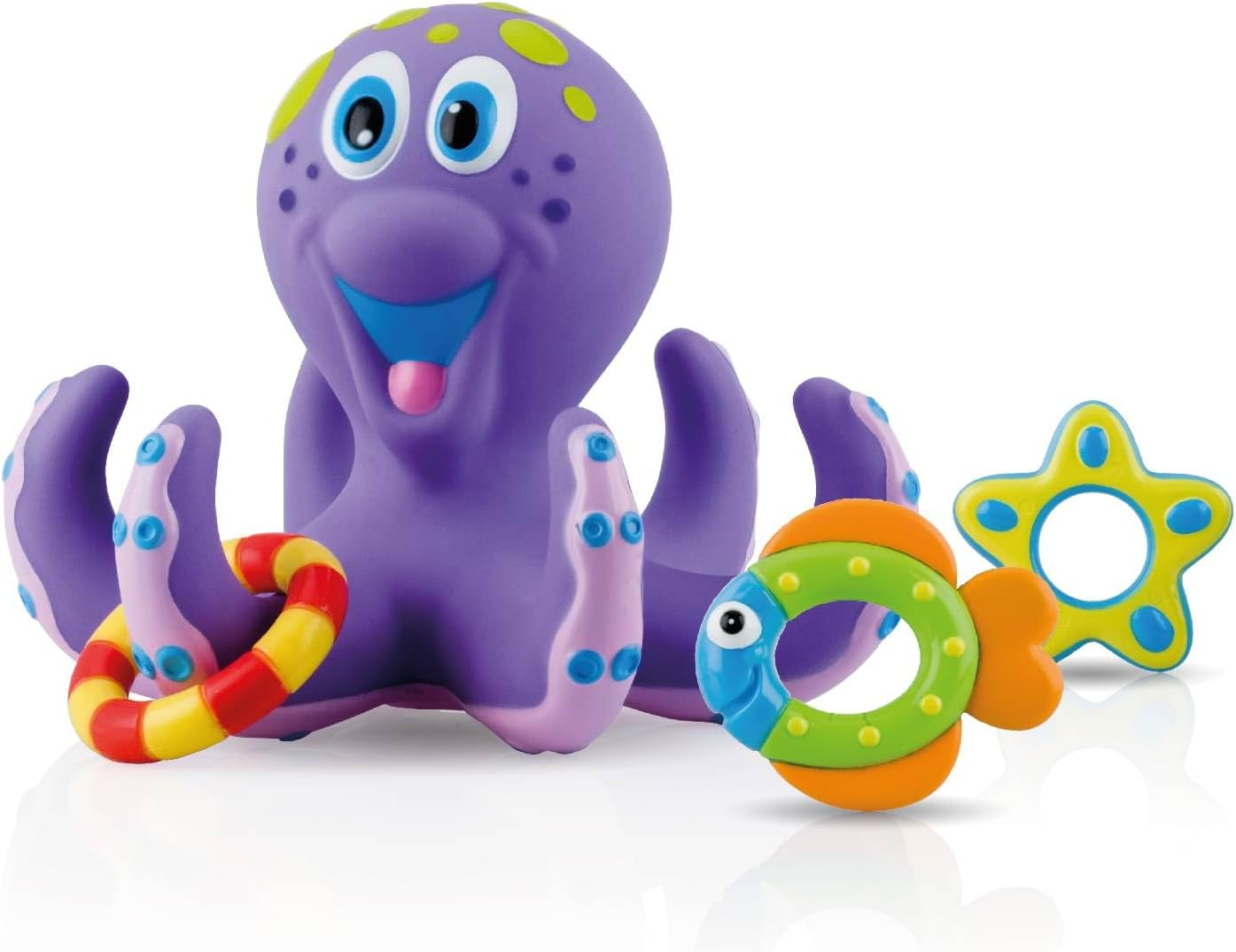 Nuby Octopus Floating Bath, 1 Count ( Pack of 1) image number 6