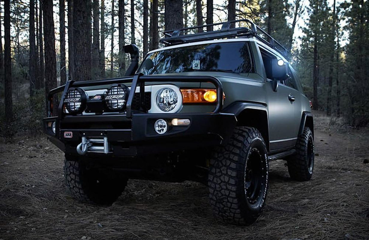 Ijdmtoy (2) Xenon White 4-SMD High Power LED Side Mirror Replacement Bulbs for 2007-2014 Toyota FJ Cruiser image number 5