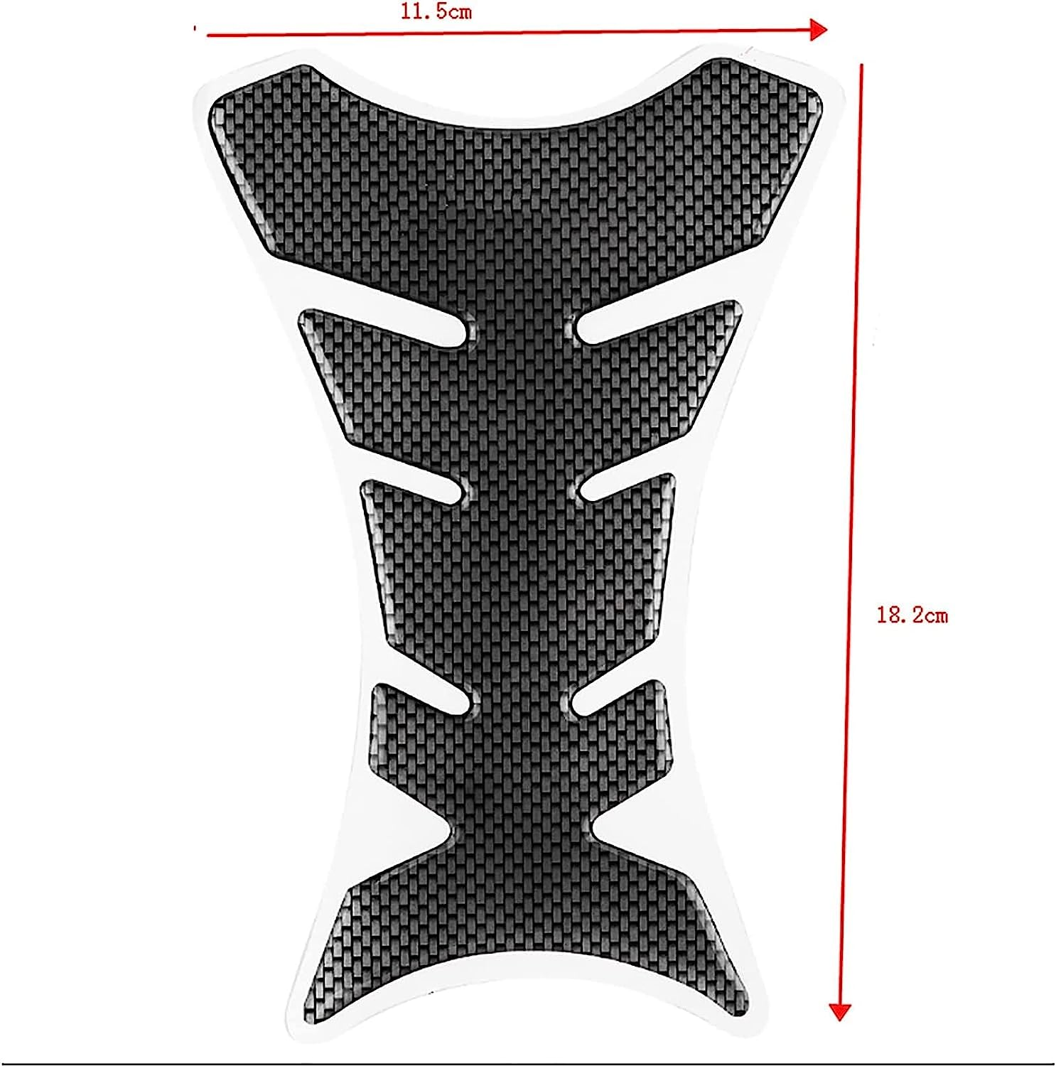 Universal Motorcycle Tank Pad Protector,Gas Tank Tank Sticker Protector Tank Traction Pads Tank Pad Protector for Motorcycle for Honda CBR 250R 500R 1000RR image number 2