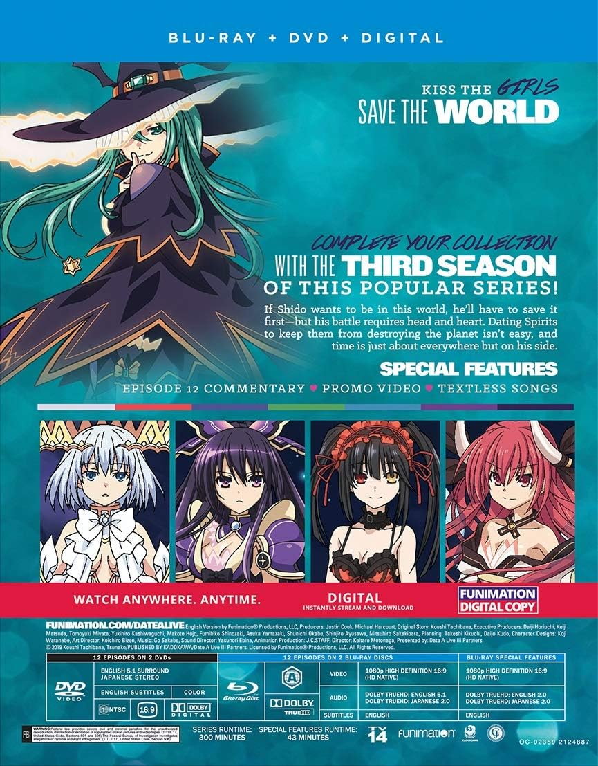 Date a Live III - Season Three [Blu-Ray]