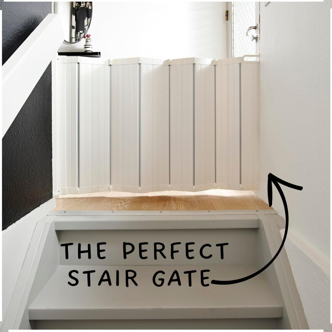 Babydan Guard Me Safety Gate, White image number 2