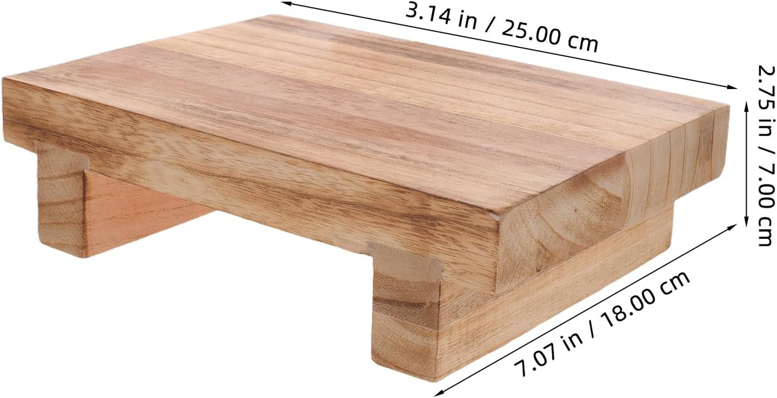 Cabilock Small Footstool for Elderly Compact Foot Rest for Living Room Bathroom Office and Entryway Versatile Step Stool for Adults image number 1