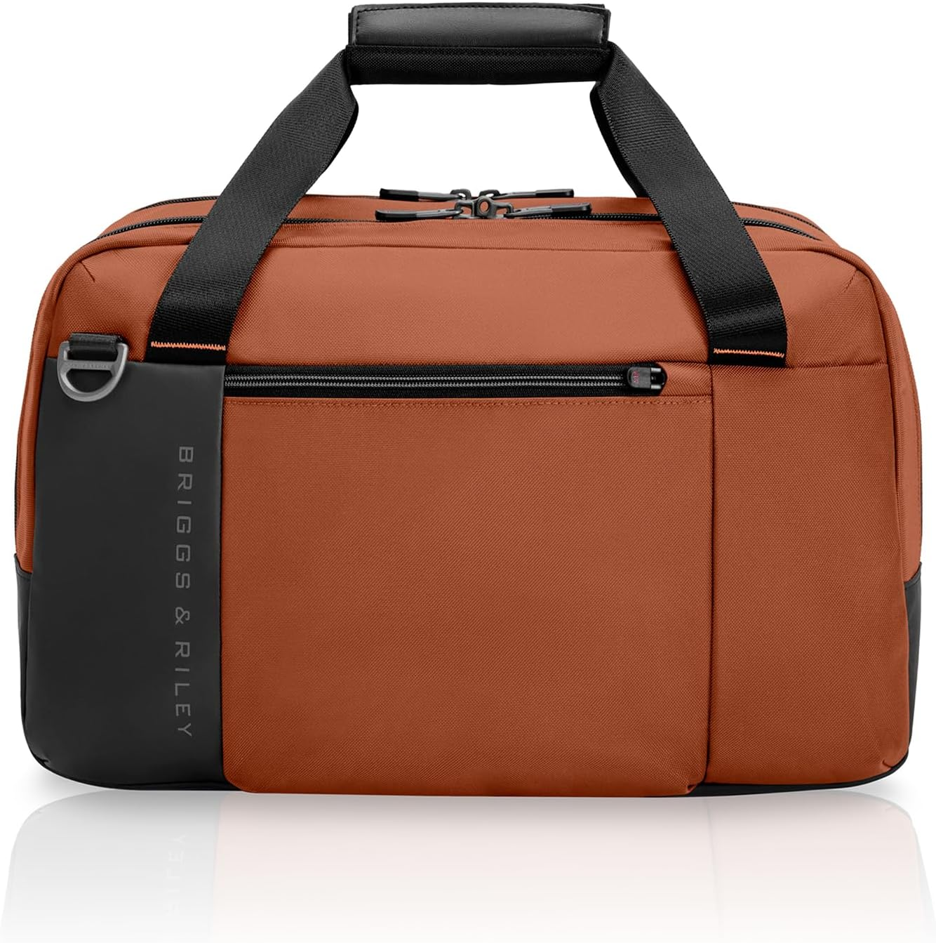 Briggs & Riley Underseat Cabin Bag - Carry on Luggage for Travel, Softside Bag for Men & Women, RFID Data Protection, Adjustable Shoulder Strap, Fits up to 16" Laptop - ZDX Collection, Canyon image number 4