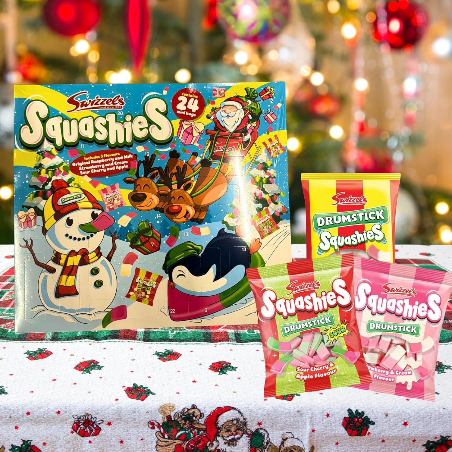 Swizzels Advent Calendar 2024 and Christmas Activity Card - 24 Bags Swizzel Sweets - Food Advent Calendar 2024, Kids Advent Calendar, Christmas Advent Calendar 2024 for Men Women Boys Girls image number 3