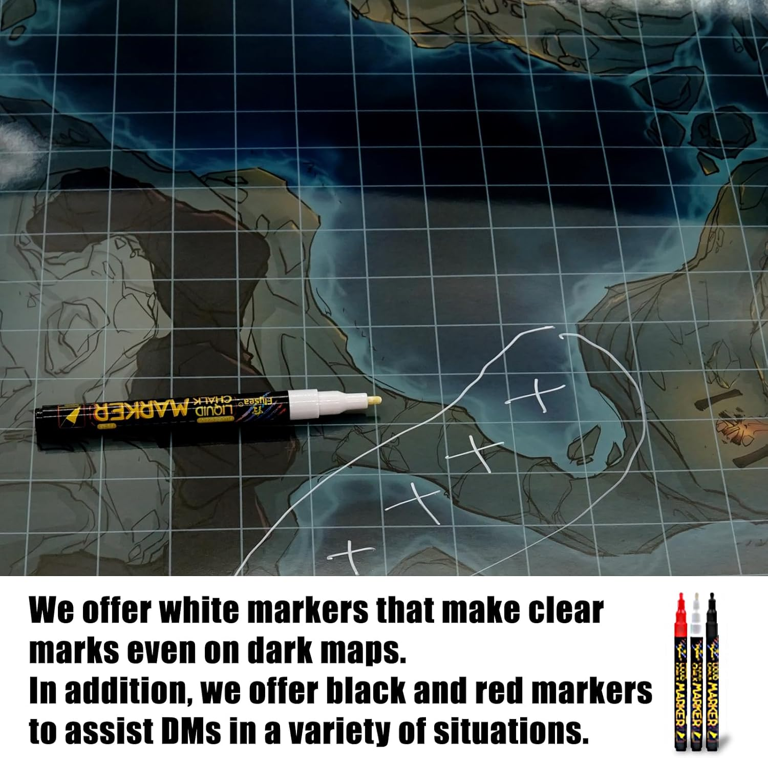 6P DND Mat Gird Color