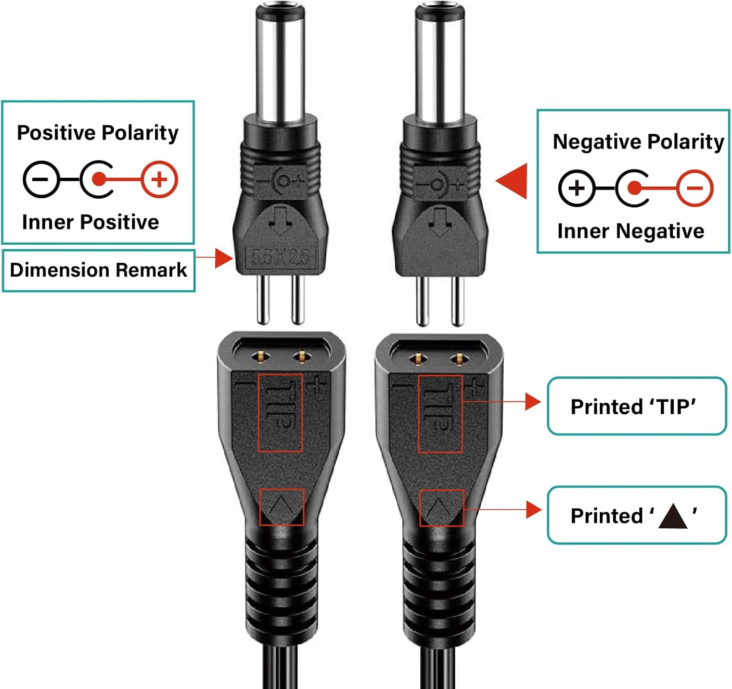 Reversible Polarity 12W Universal 3V 4.5V 5V 6V 7.5V 9V 12V Regulated Multi Voltage Switching Replacement Power Supply Adapter Charger for Keyboard Routers Speakers Pedals CCTV Cameras TV Box Audio image number 4