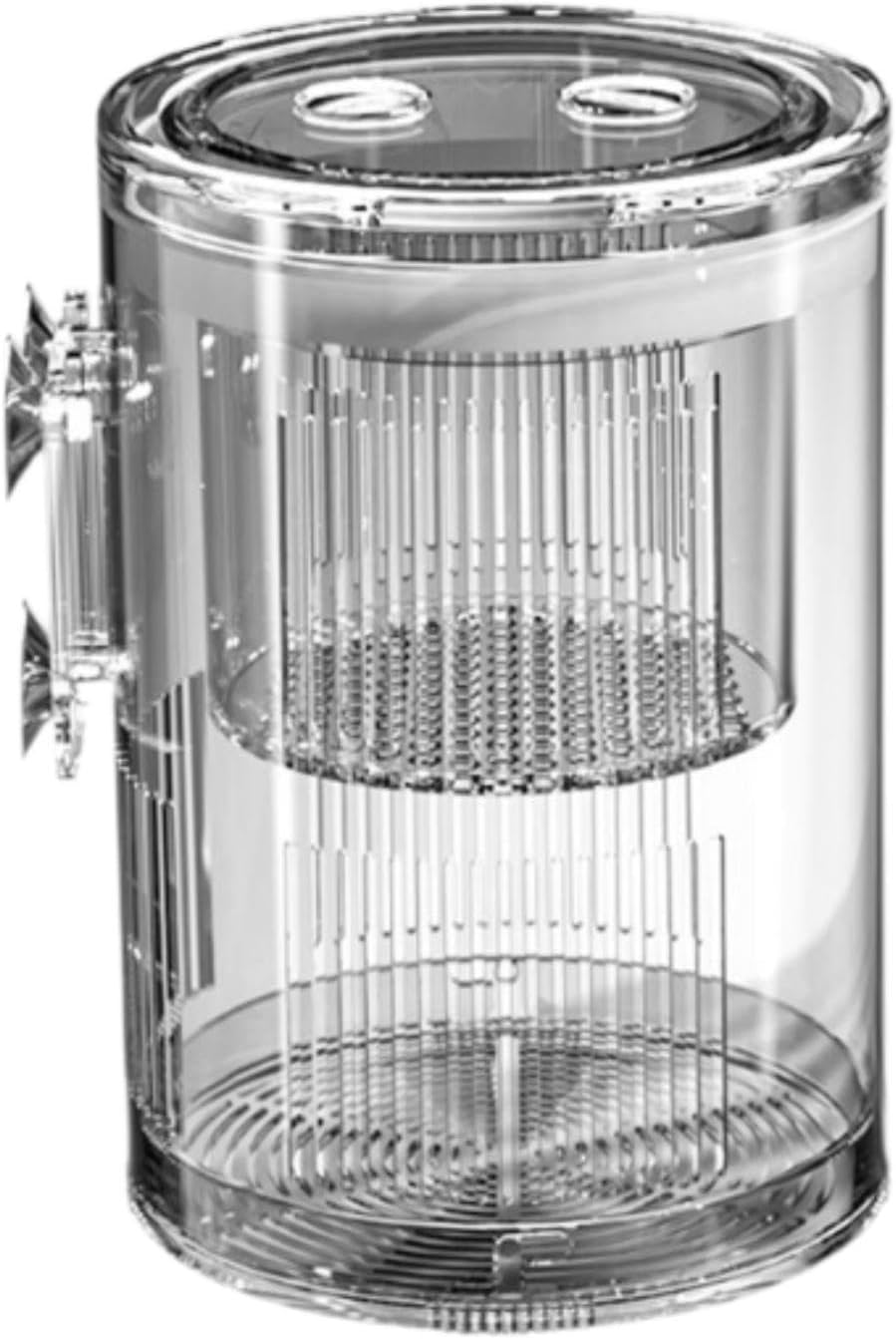 Aquarium Breeder Box Fish Breeding Box Aquatic Pet Case with Suction Cups Easy image number 1