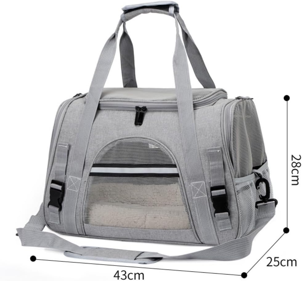 Cat Bag Dog Carrier Pet Carrier Pet Bag Cat Bag Dog Tote Foldable Backpack Cat Carrier Pouch Cat Holder Backpack Small Dog Backpack Cat Carrier Pet Bag Carrier(Color:C) - B image number 2