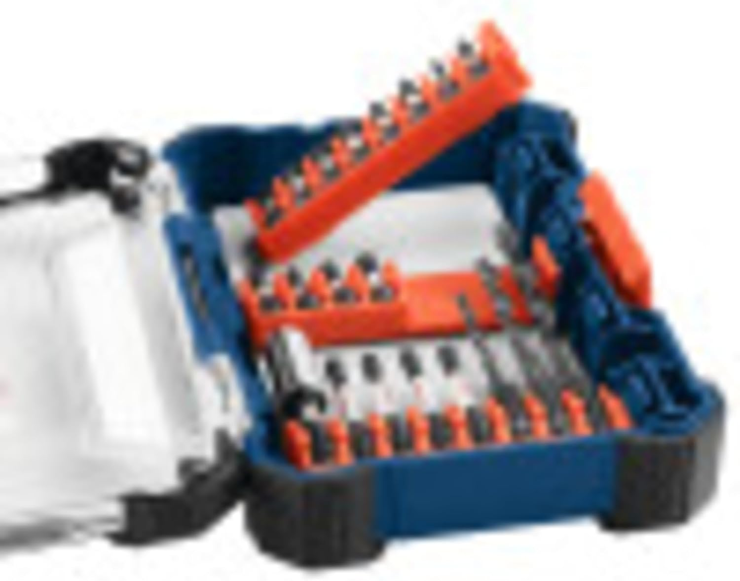 BOSCH CCSDDV08 8-Piece Assorted Set Impact Tough Black Oxide Drill Bits and 2 In. Phillips, Square, and Torx Power Bits with Clip for Custom Case System image number 4