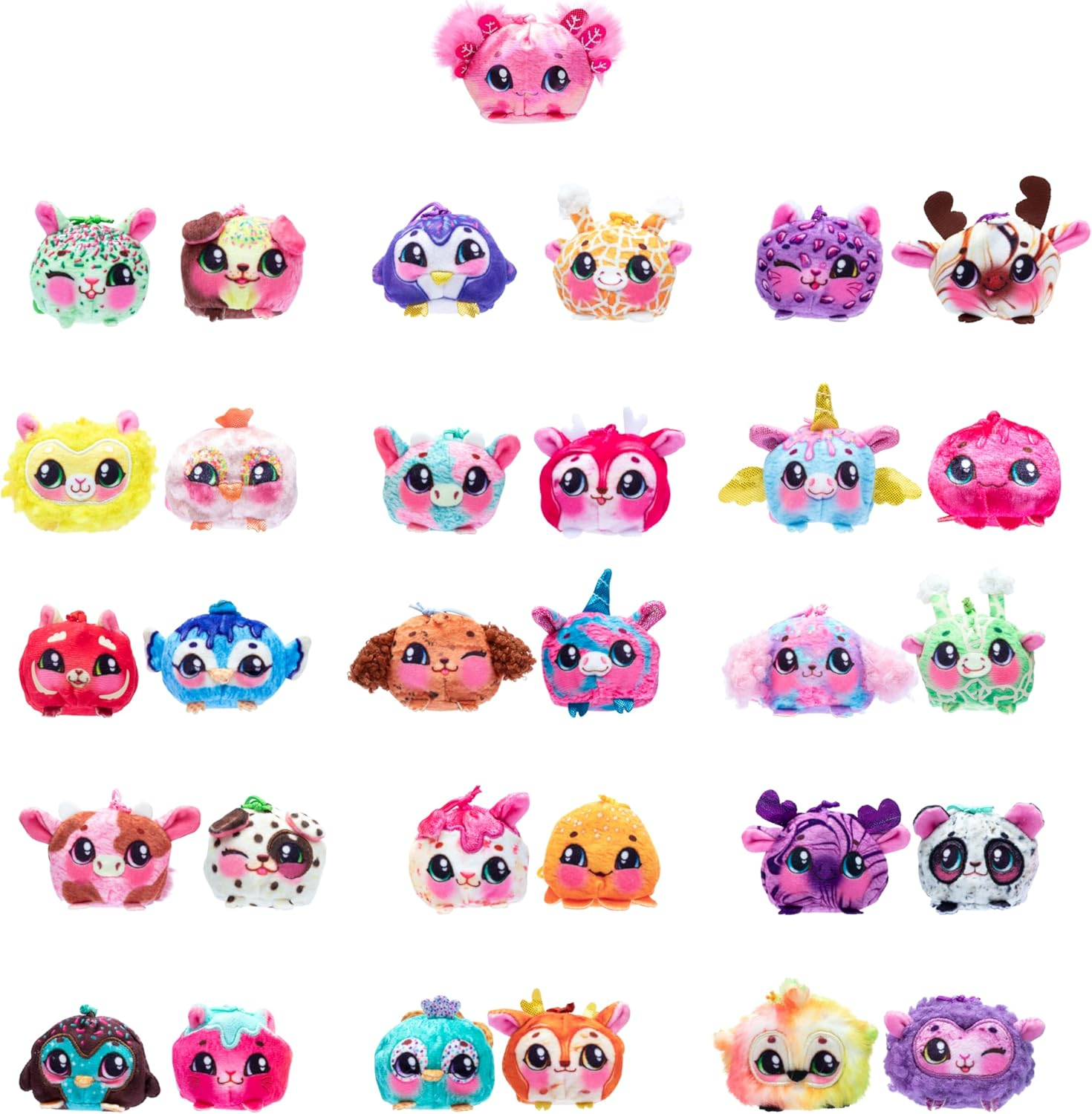 Cookeez Makery Yum Yumz Twin Pack, Full of Fun and Full of Yum! Add Ingredients & Discover 2 Super-Cute Scented Surprise Plush Pets inside an Ice Cream Cone You Can Customize, over 30 to Collect image number 2