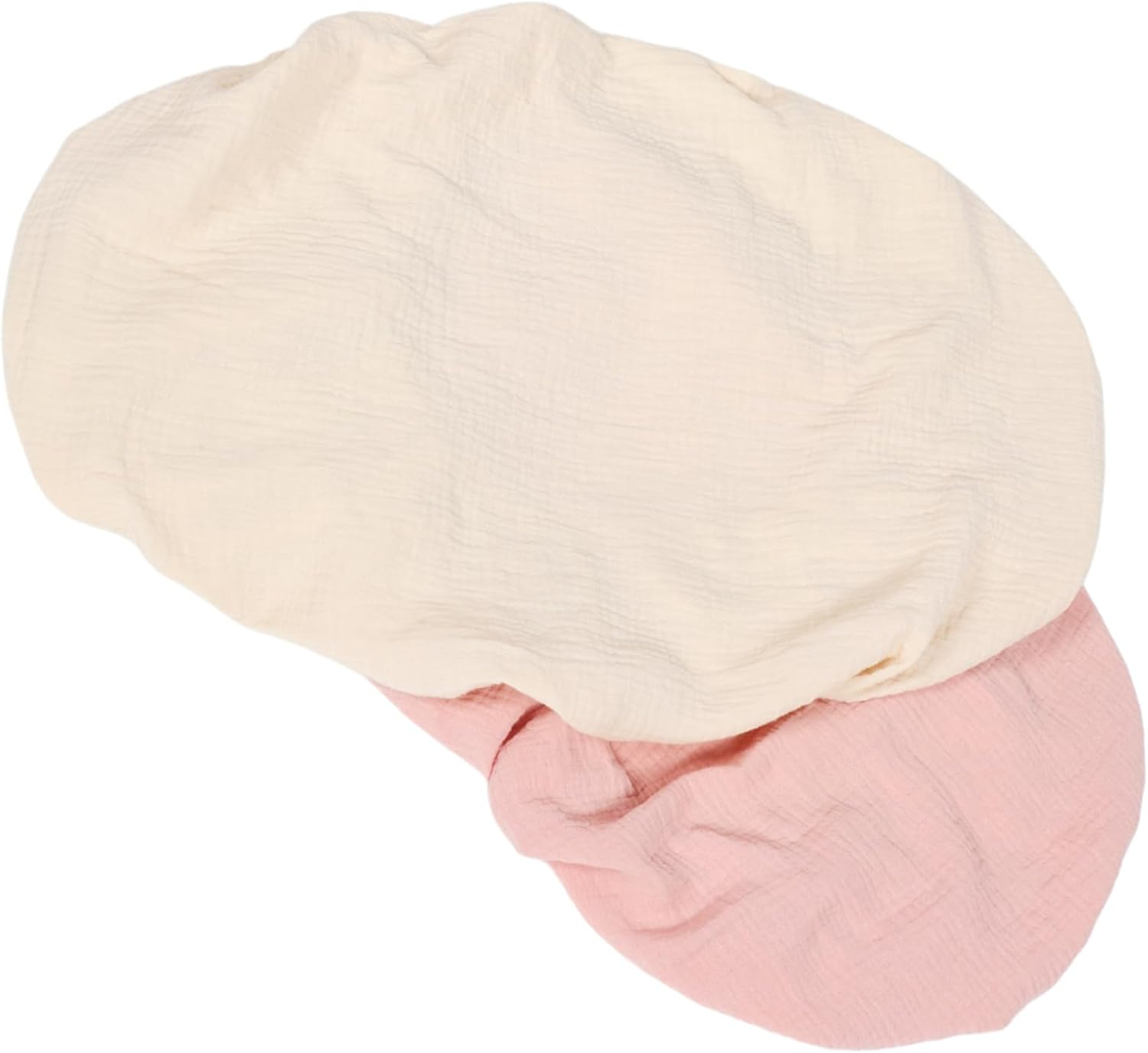 Bestonzon 2Pcs Crib Soft Comfortable Fitted Mat Cover Washable for Changing Table Cotton Changing Pad Covers