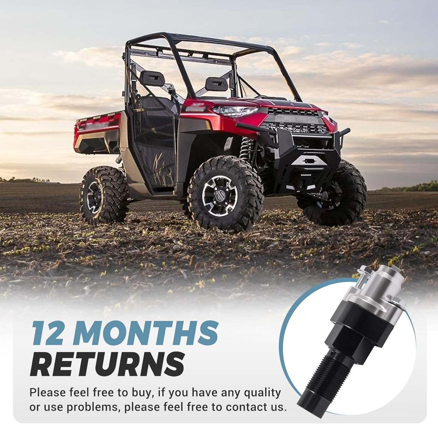 Automatic Cam Chain Tensioner Fits for Polaris Ranger 900 XP/1000 Xp/General 1000/ACE 570/RZR 1000 XP/1000 S/900 S/570Cc, 2012-2022 image number 5