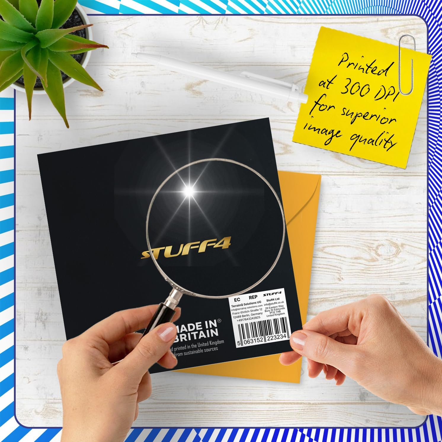 Gold Nana Birthday Card - Watering Can Flowers - Happy Birthday Card for Nana from Grandson Granddaughter, 145Mm Golden Floral Garden Greeting Cards - Daughter image number 5