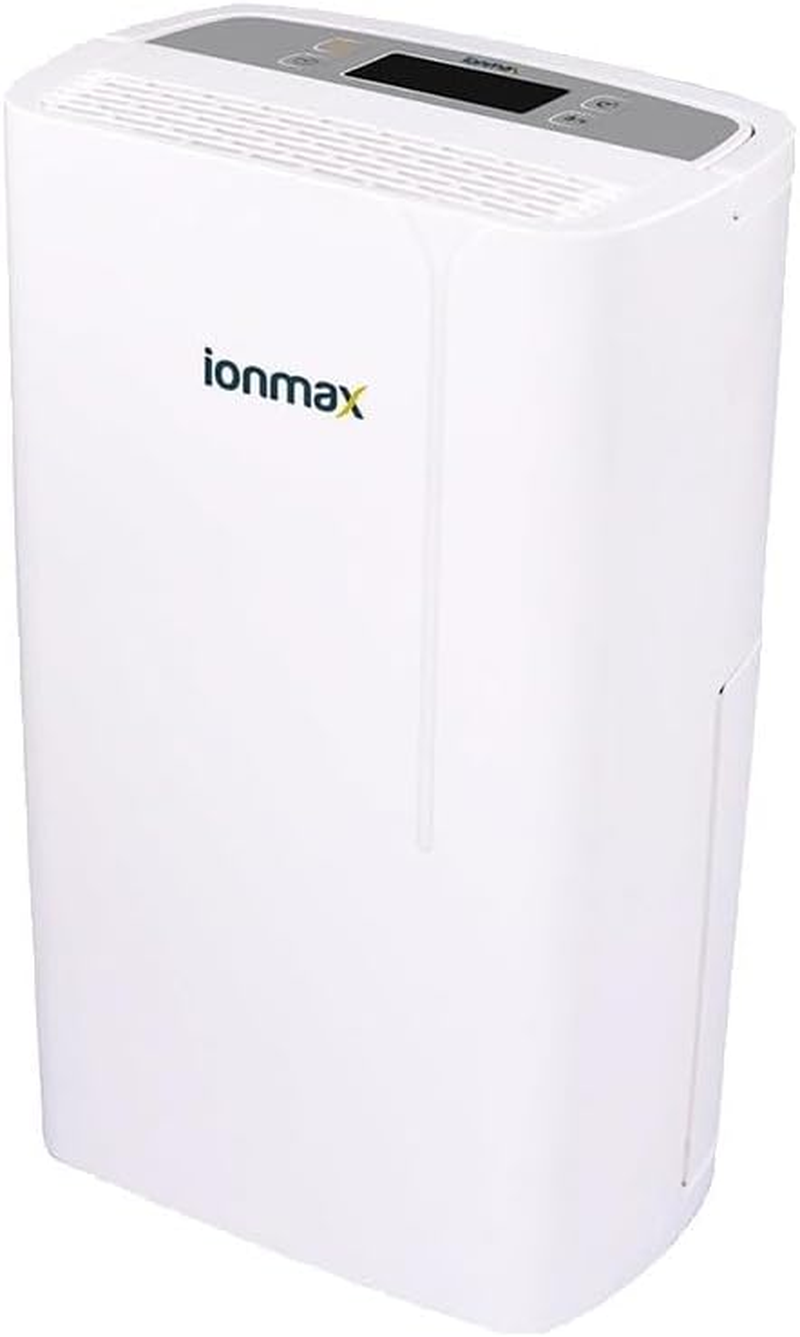 IONMAX 12L per Day Compressor Dehumidifier, 2 + 2 Year Warranty, White image number 2