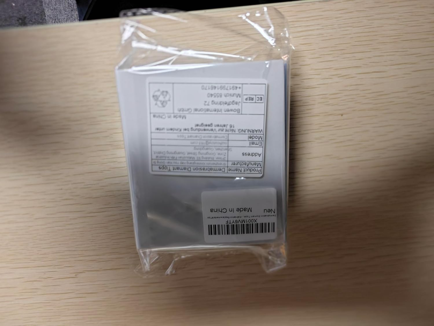 Dermabrasion Diamond Tips, Diamond Dermabrasion Head Microdermabrasion Exfoliator Home Facial Dermabrasion Tool Dermabrasion Replacements 9Tips image number 3