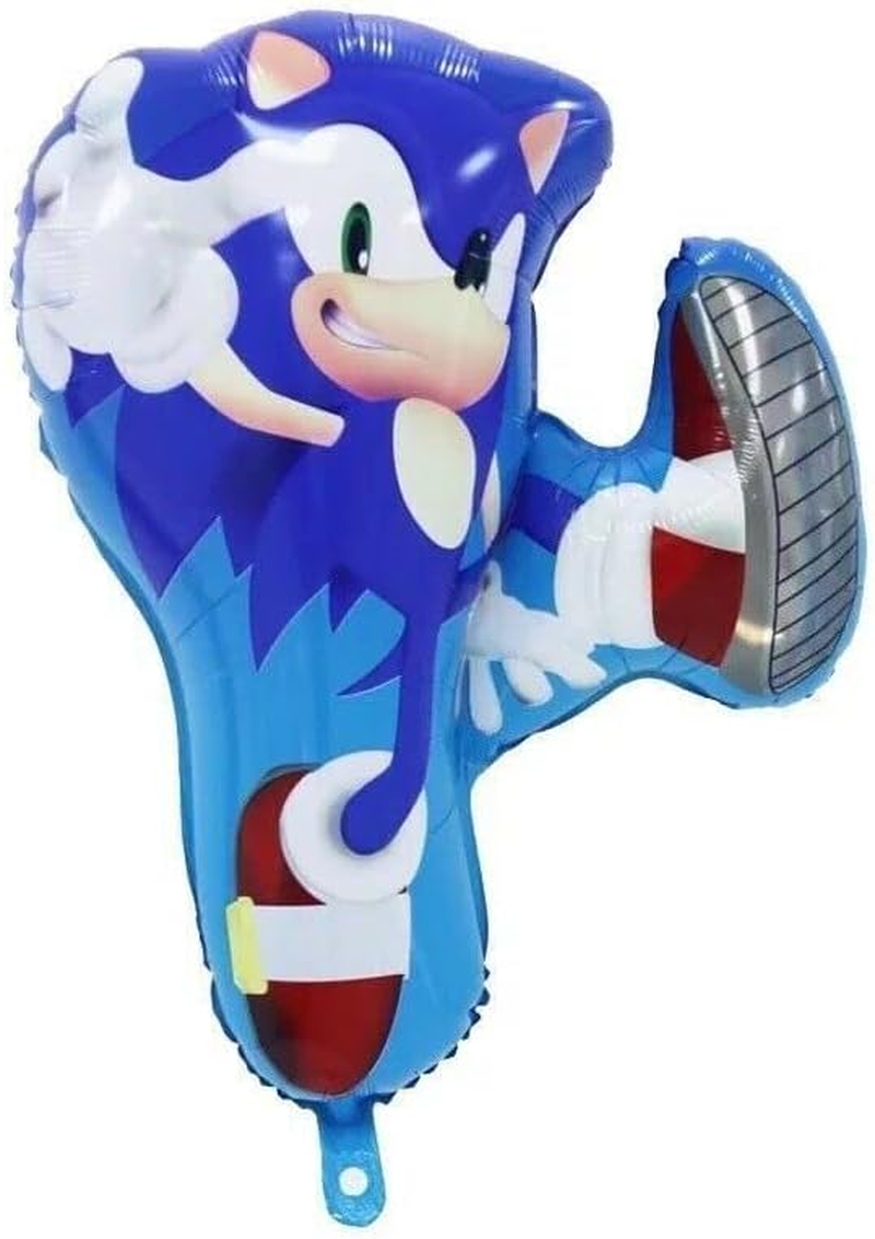 Sonic the Hedgehog Helium Foil Balloon Birthday Party Decoration Pack of 5 image number 2