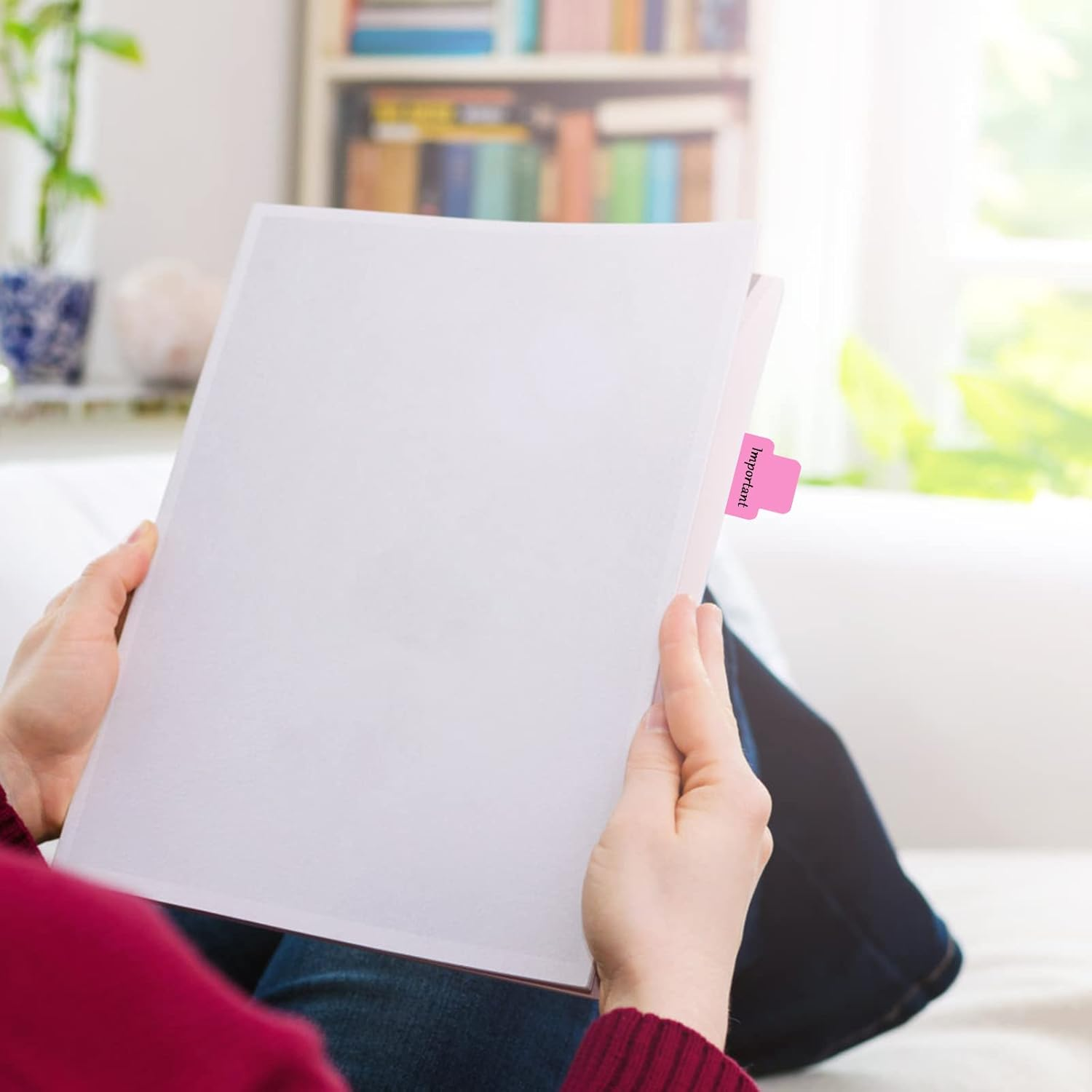 240 Pcs Sticky Index Tabs, 20 Sheets Sticky Notes, Colourful Index Tabs Index Flag, Double Sided Writable Index Tabs for Books, Notes, Reading Planing image number 4