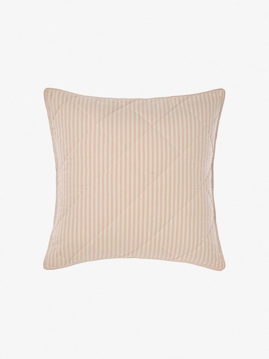 Linen House Classic Stripe European Pillowcase, Rose, 65 X 65 Cm Size image number 6