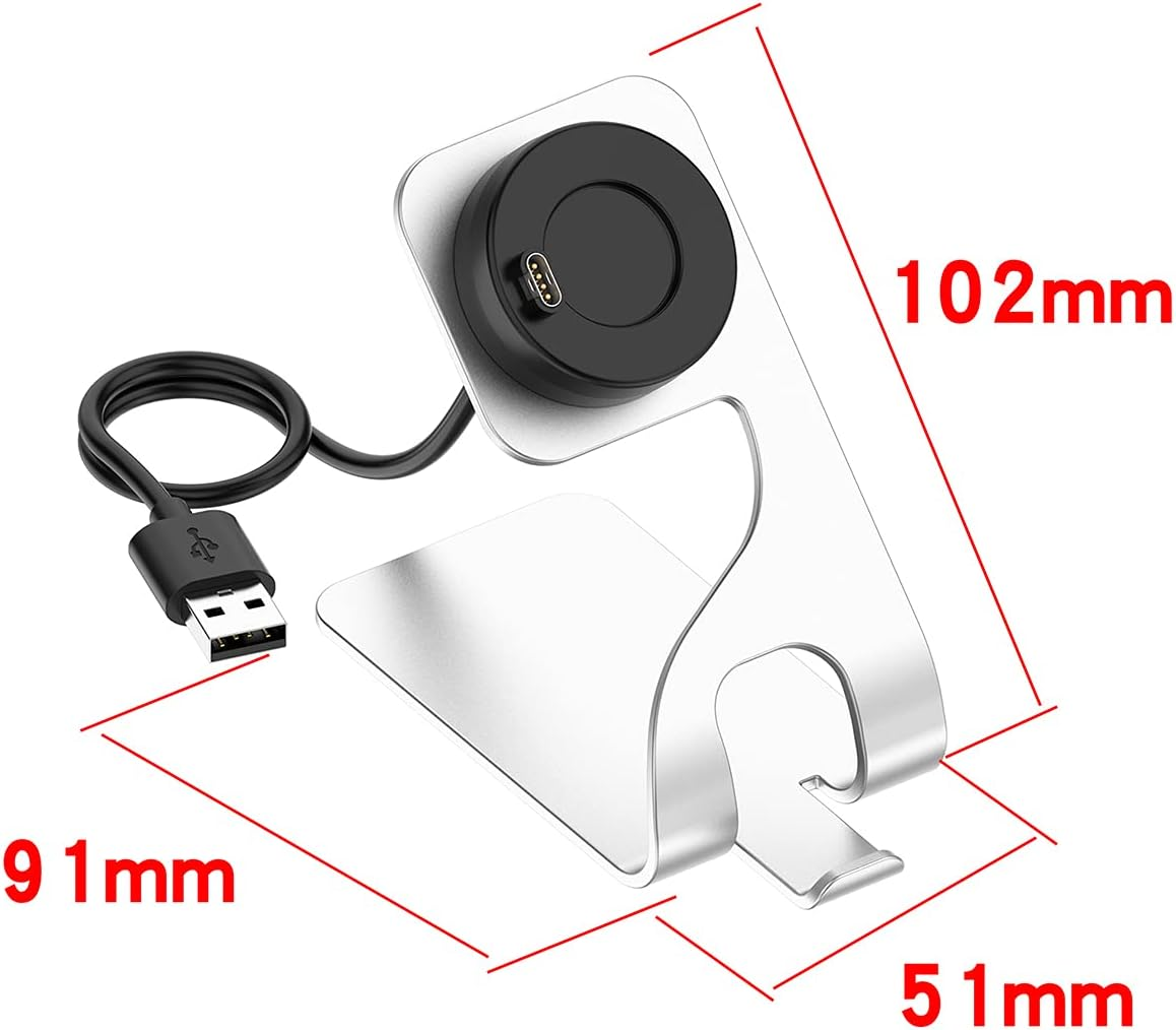 Charger for Garmin Watch Fenix 8 7 7S 7X 6 6S 6X 5 5S 5X Plus, Forerunner 965 955 945 745 255 245 165 55 45, Approach S10 S12 S40 S42 S60 S62 S70, Vivoactive 3/4/4S 5, Instinct 2 2S 2X, Venu 2 2S 3 image number 1