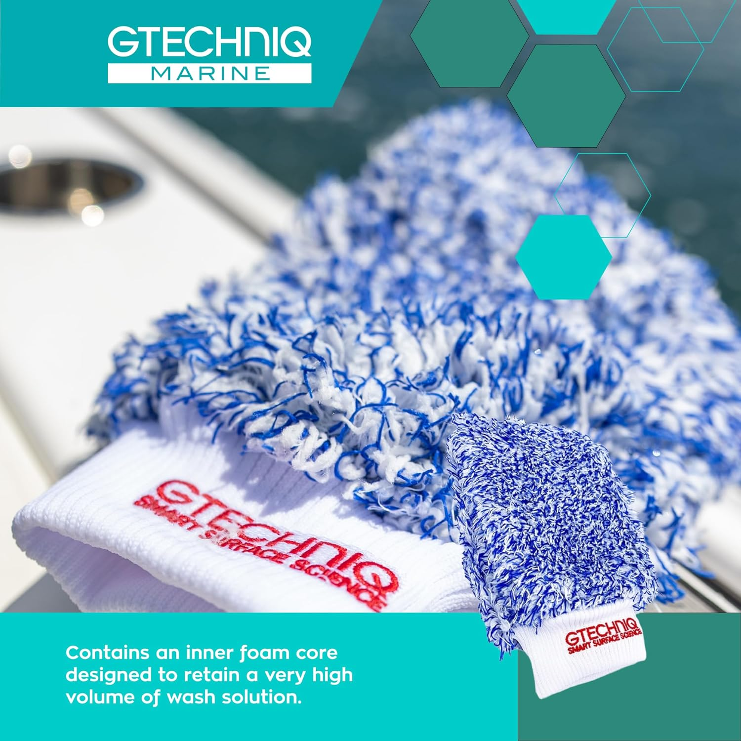 Gtechniq Marine Microfibre Wash Mitt image number 4