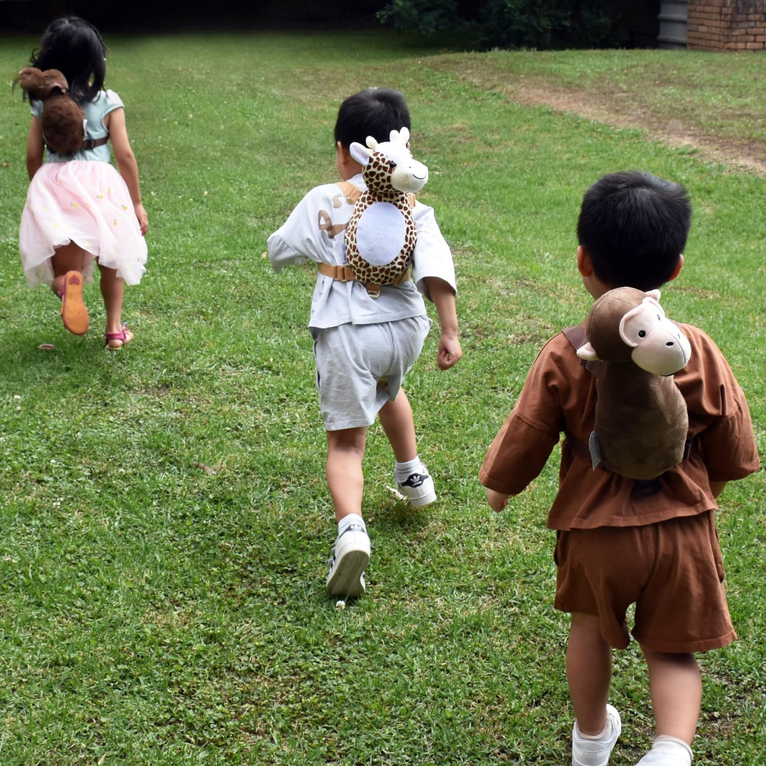 Playette 2-In-1 Child Toddler Harness Buddy - Toddler Leash and Backpack - Monkey image number 4