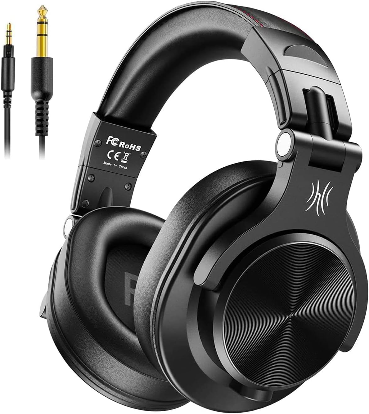 Headphones, Oneodio Bluetooth 5.2 Wireless Headphones, 72 Hours Playtime, Sealed Earphones with Mic, AAC Compatible for DJ, Monitor Headphones Listening to Music, Instrument Practice, Studio Sound