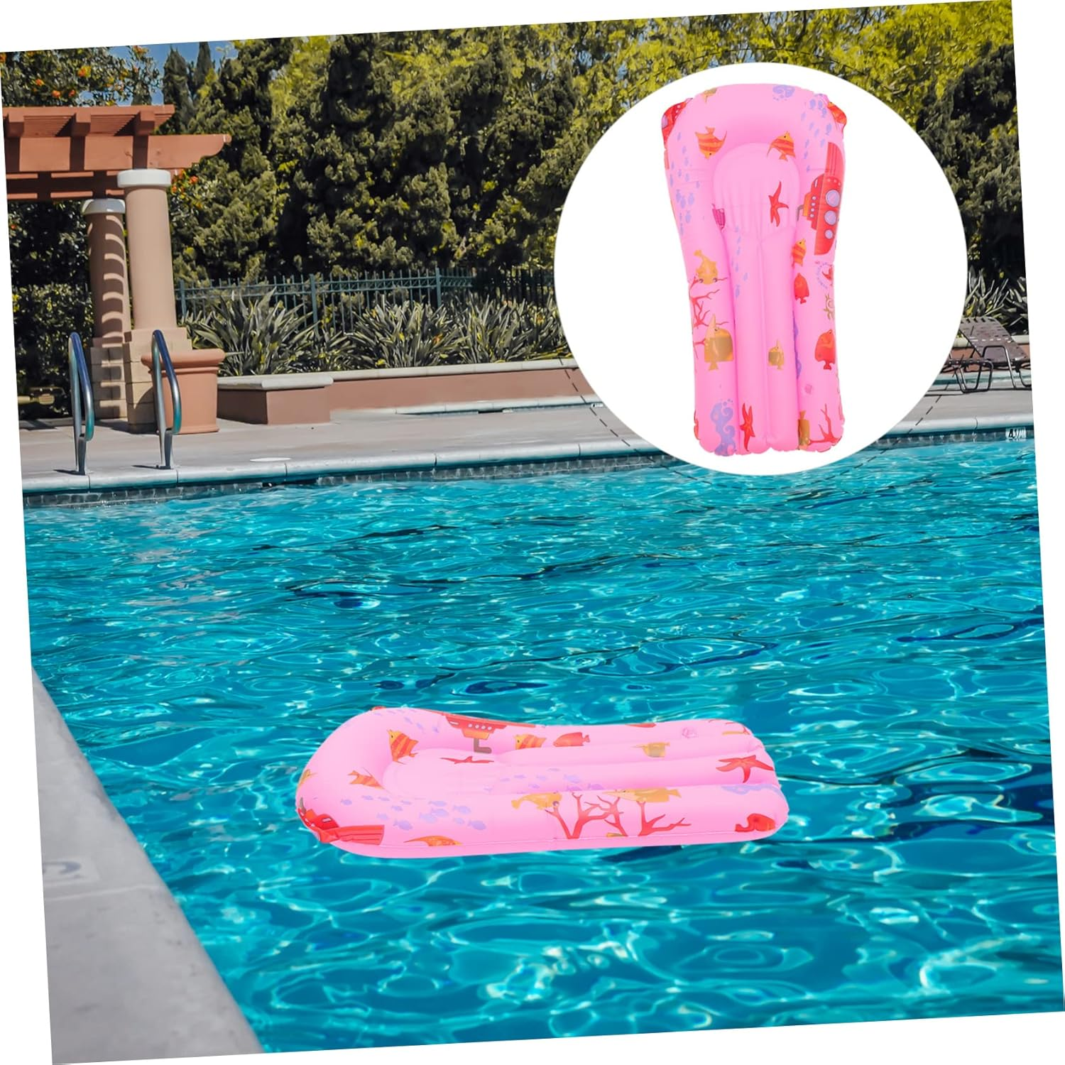 Inflatable Surfboard Swimming PVC Training Board for Kids Outdoor Pool Toy image number 4