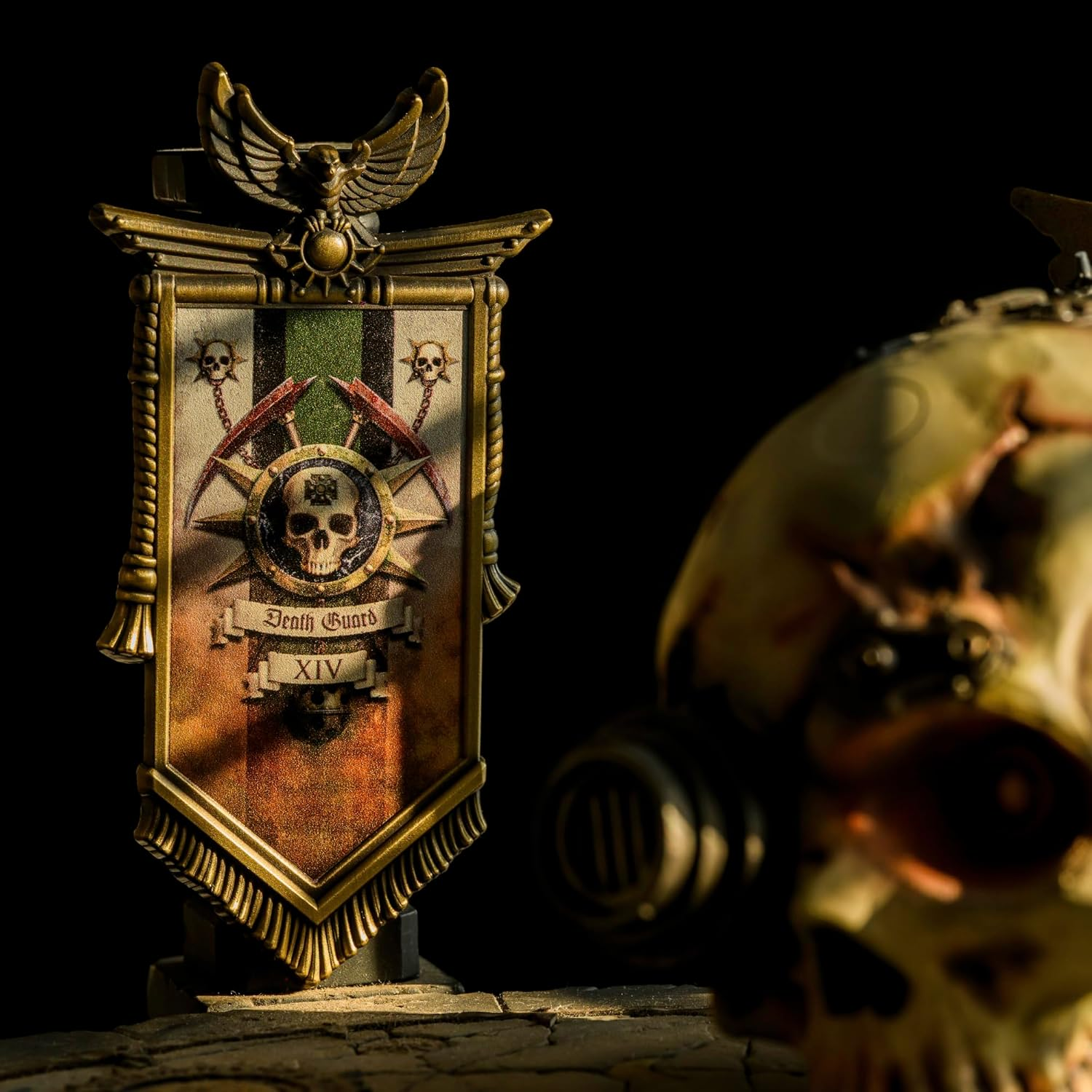 Starforged Warhammer 30K Horus Heresy Space Marine 2 Legion Fridge Magnet Chaos Official License Other-Night Lords I - Alpharius Iii image number 6