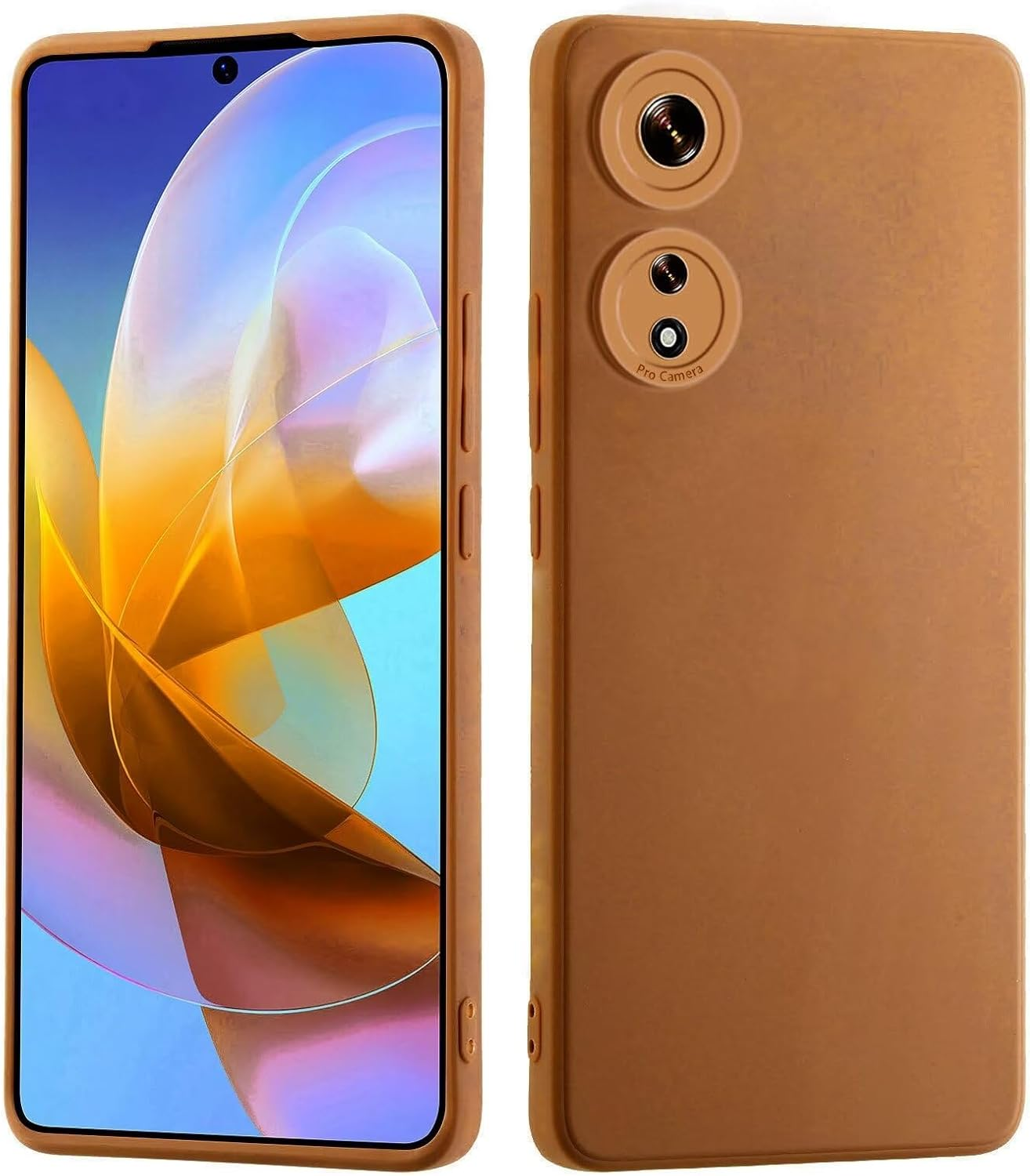 LENGRACE Case for Oppo A58 5G/A58X/A78 5G Soft Silicone Case, Premium Silicone Case for Oppo A58 5G/A58X/A78 5G Shockproof TPU Scratch-Resistant Full Body Protective Mobile Phone Case Red Wine