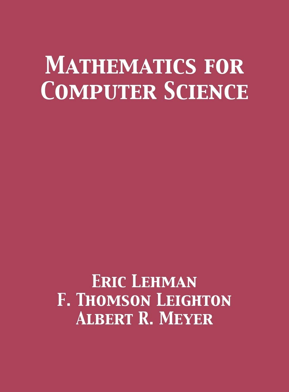 Mathematics for Computer Science image number 1