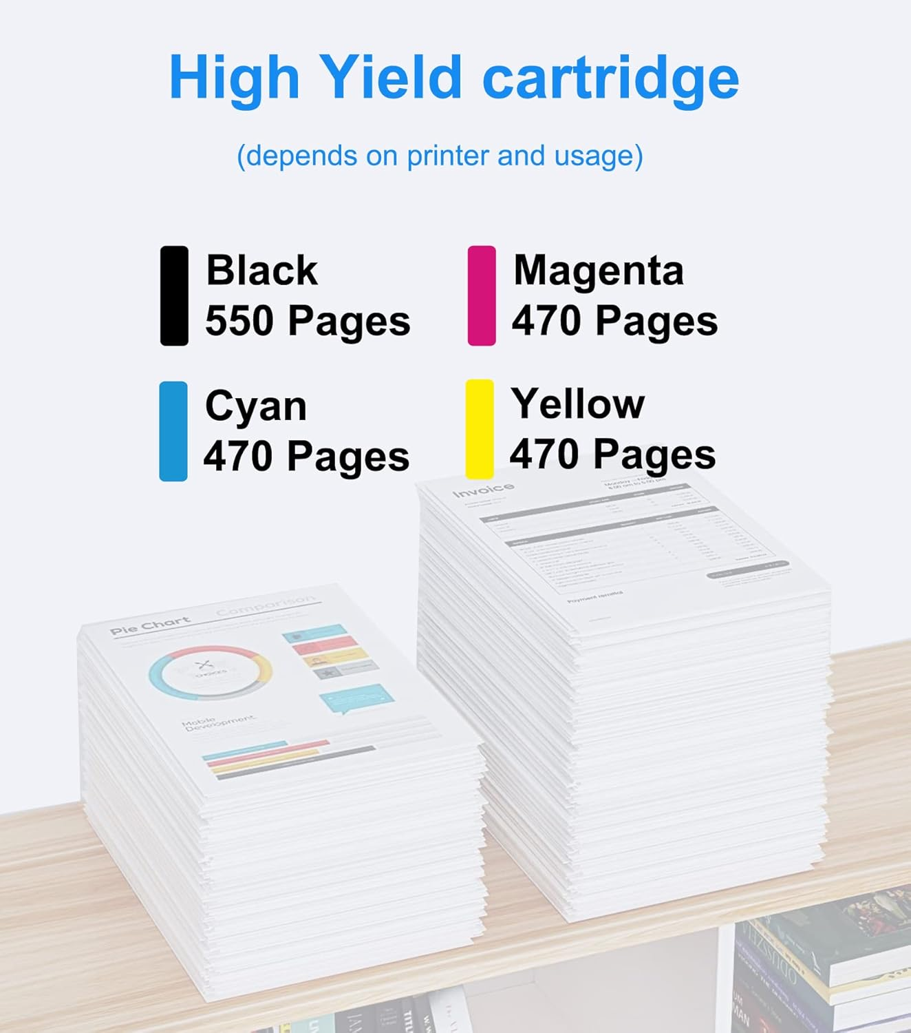 OGOUGUAN 503XL Printer Cartridges Compatible with Epson 503 XL for Expression Home XP-5200 XP-5205 XP5200 XP5205 Workforce WF-2960 WF-2965 WF2960 WF2965 WF-2960DWF WF-2965DWF (10 Packs) image number 2