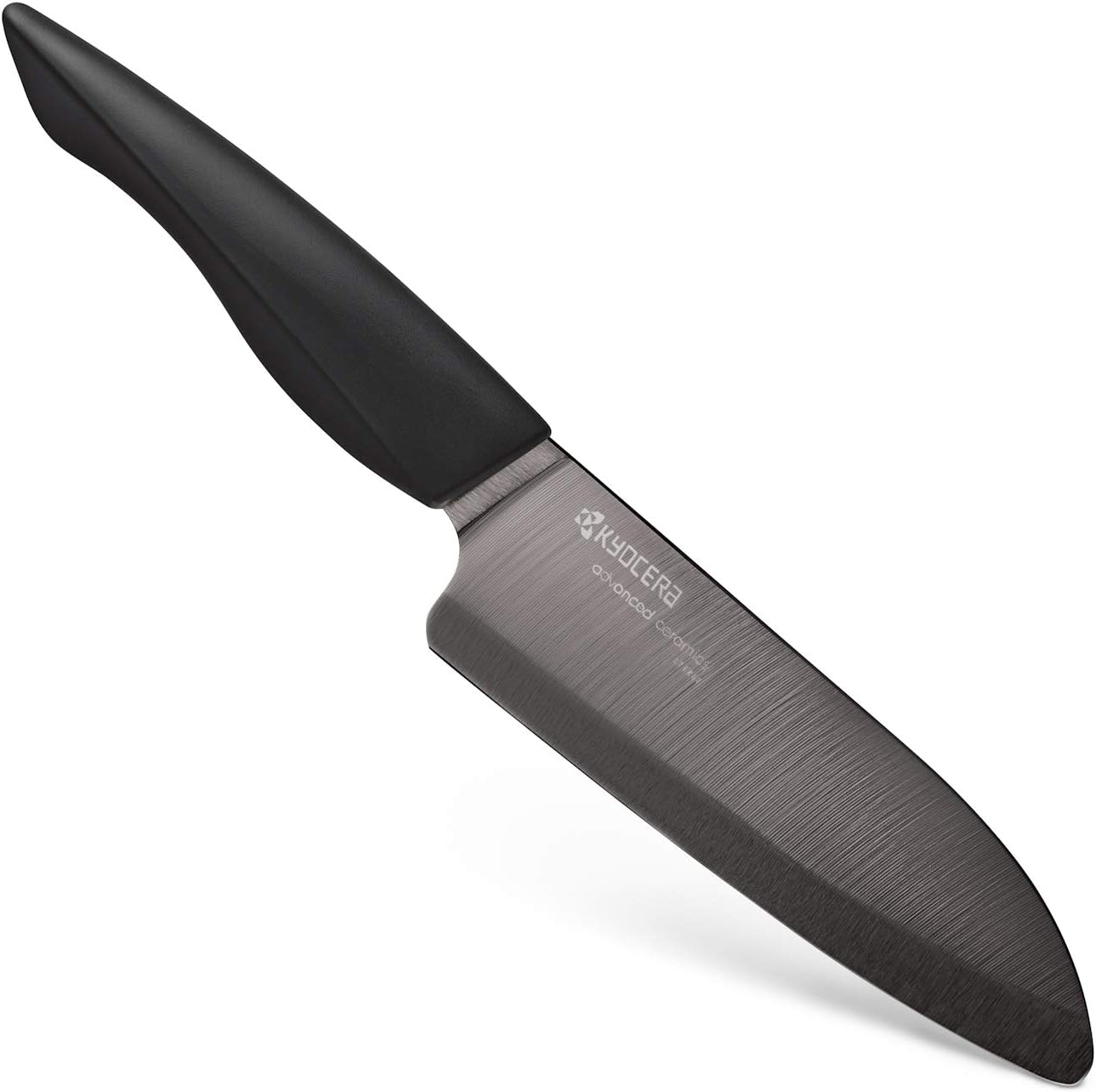 Kyocera ZK-140BK-BK SHIN Ceramic Mini Santoku Knife, Plastic, Black, 28 X 2.3 X 4.7 Cm image number 5