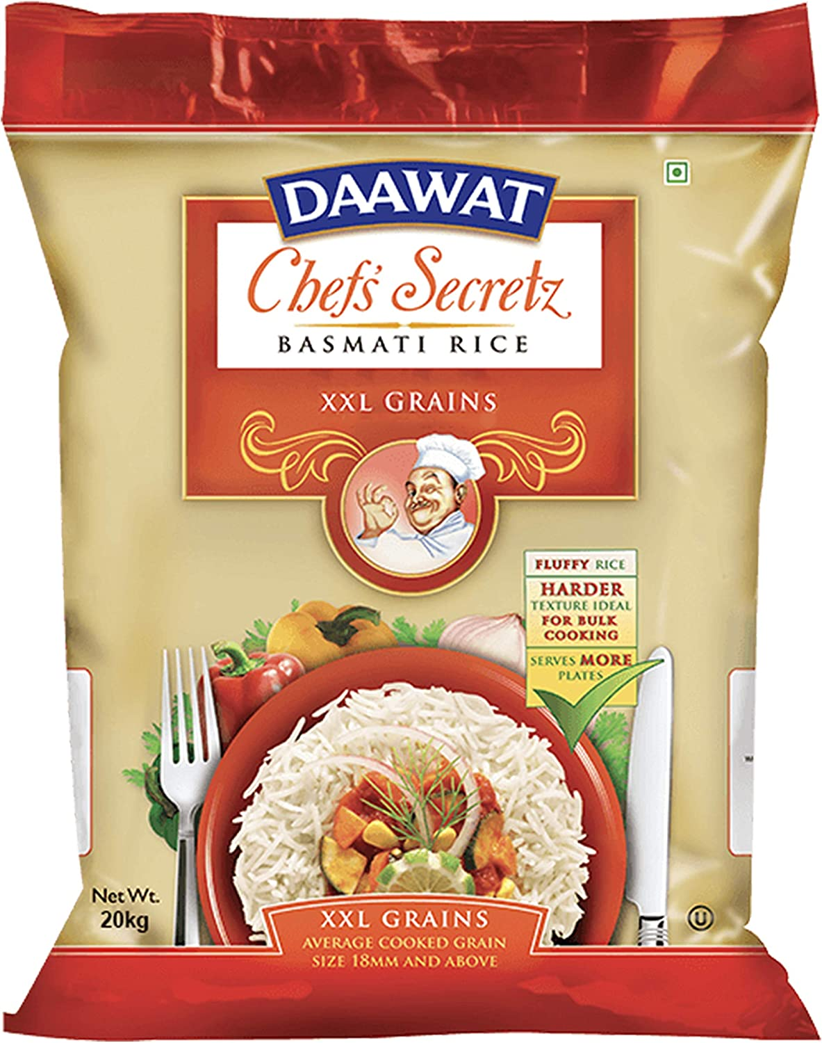 Daawat Chef'S Secretz Classic Basmati Rice, 5 Kg image number 2
