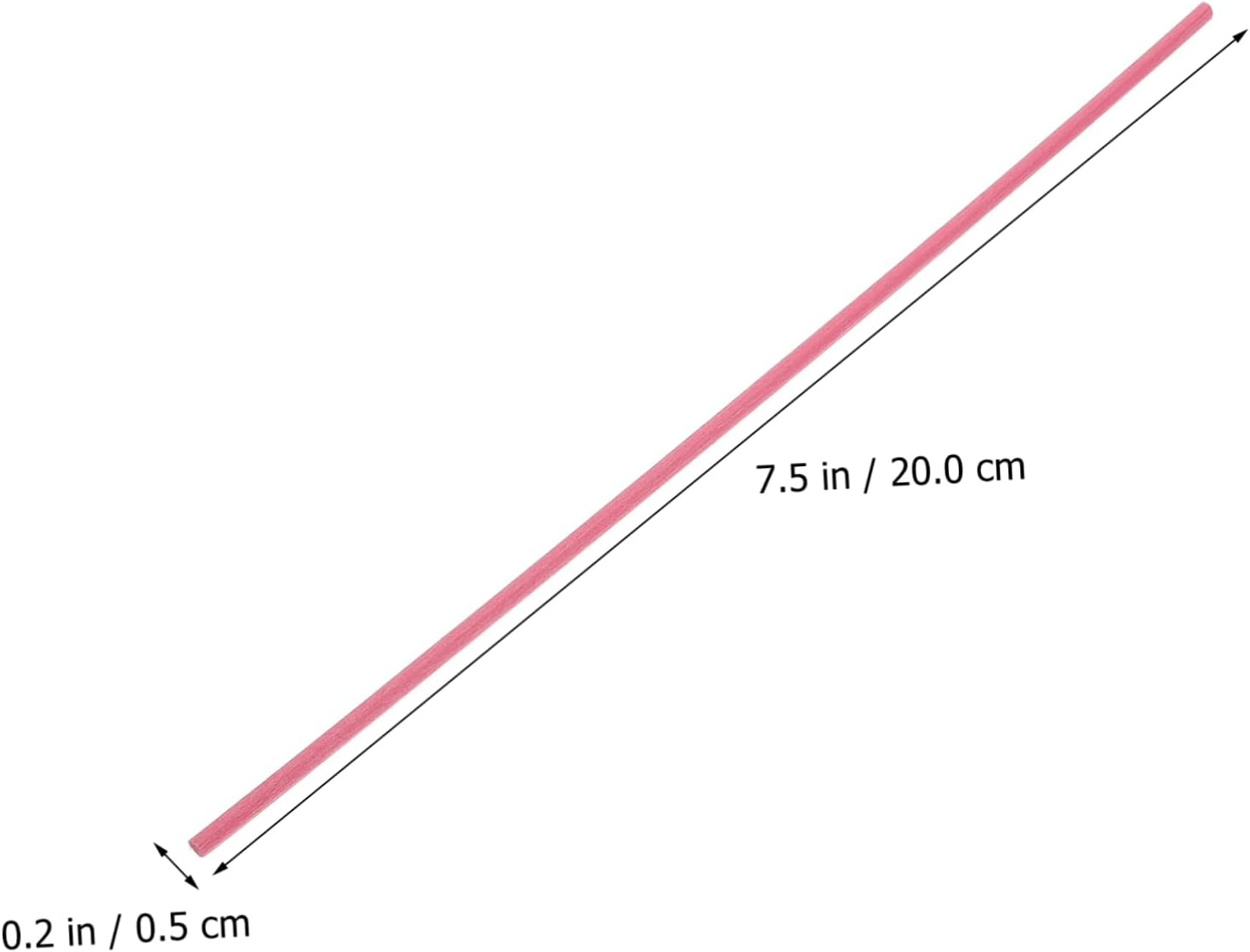 Anneome 72Pcs Aromatherapy Rattan Sticks Fireless Aroma Sticks for Essential Oil Diffuser Natural Rattan Material for Home Car Aromatherapy image number 2