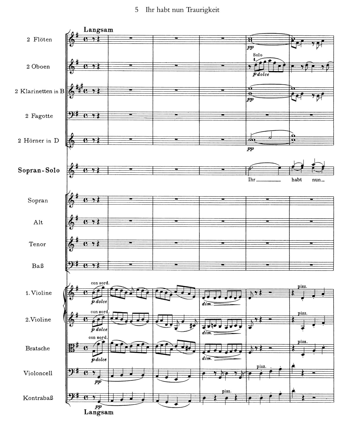 German Requiem in Full Score image number 4