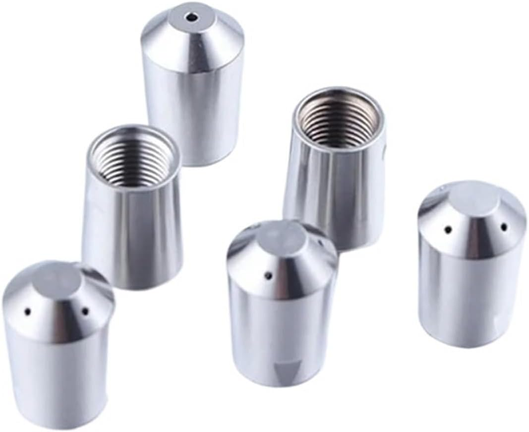 B83B-Compatible for Rancilio Silvia/Silvia Prox Espresso Coffee Machine Steam Nozzle(Silver 4 Hole)