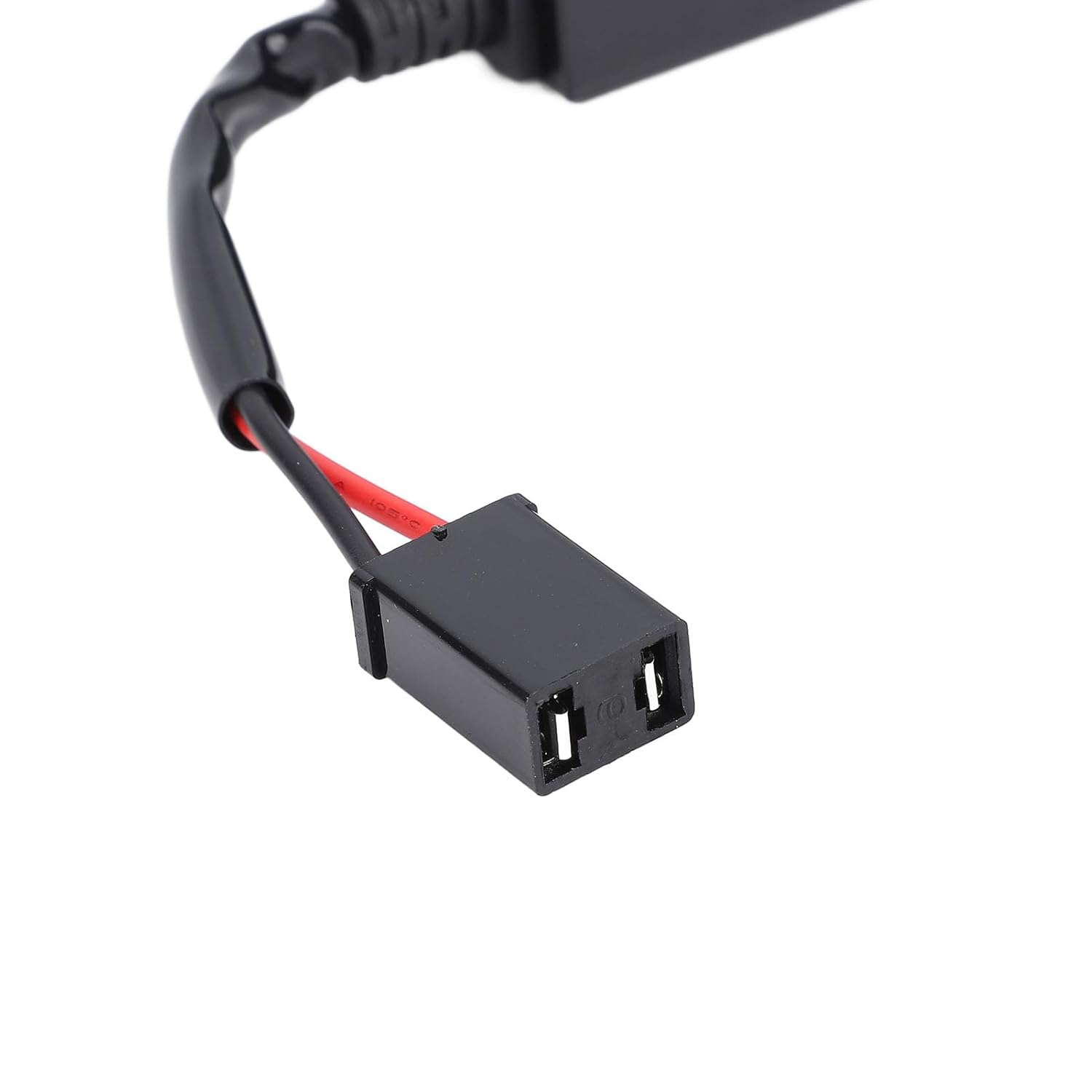 H7 Canbus Error Decoder, 2PCS Canbus Error Decoder anti Flicker Plug and Play Water Resistanc with AMP Connectors for H7 Headlight Model image number 4