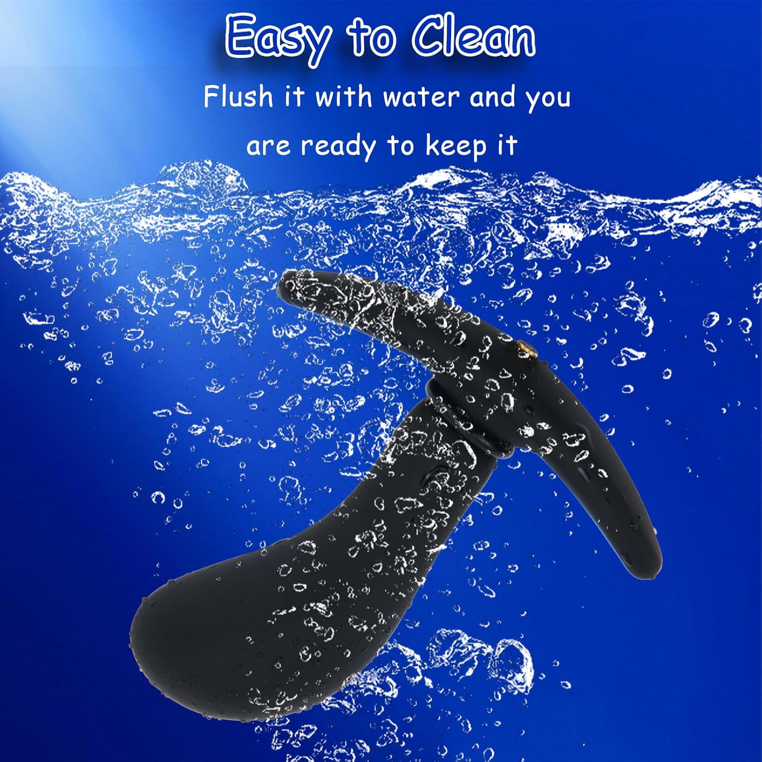 Silicone Inflatable Anal Plug, Expandable Butt Plug G Spot Stimulator Prostate Massager with Quick Release Valve for Men, Women and Beginners, Flexible Sized Butt Plug with Detachable Pump image number 1