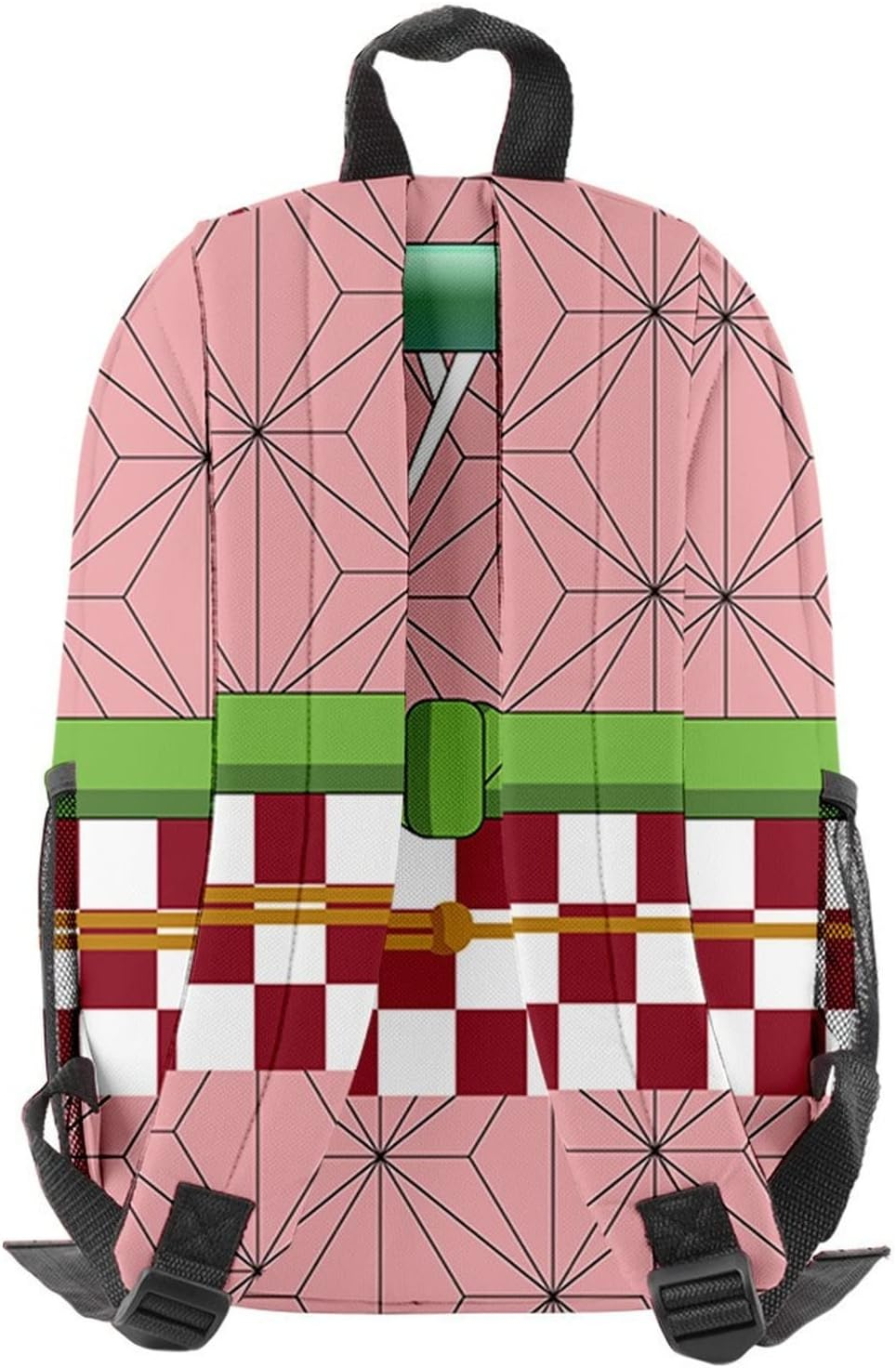 Anime Backpack Kawaii Cute Aesthetic Japanese Cartoon Figure Cosplay School Supplies Harajuku Academia Manga Ita Bag - Butterfly Light Green image number 5