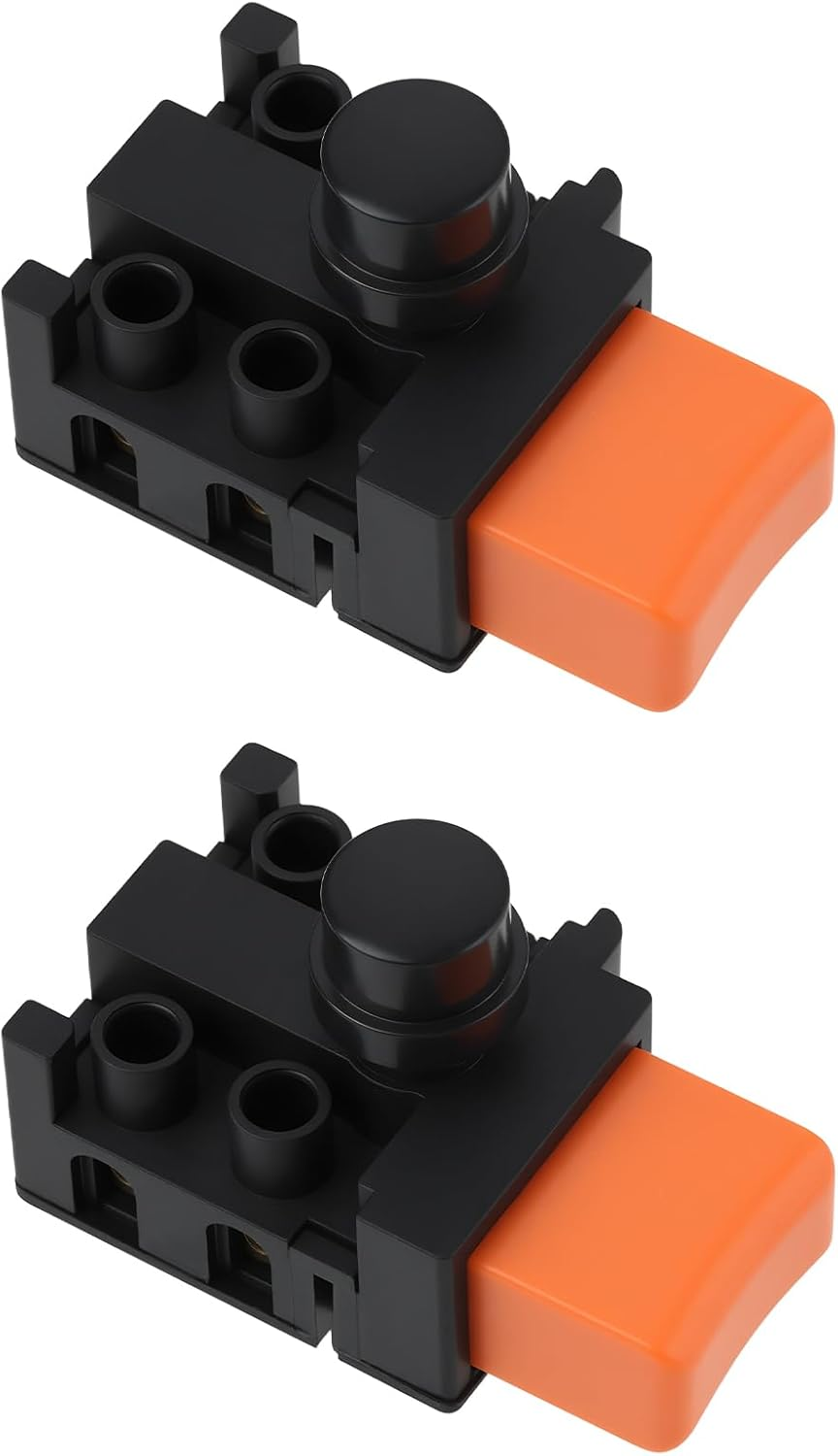 SING F LTD 2PCS Electric Trigger Switch with Speed Control for 5016 Chain Saw FA2-6/2D Power Tool Replacement Part image number 6