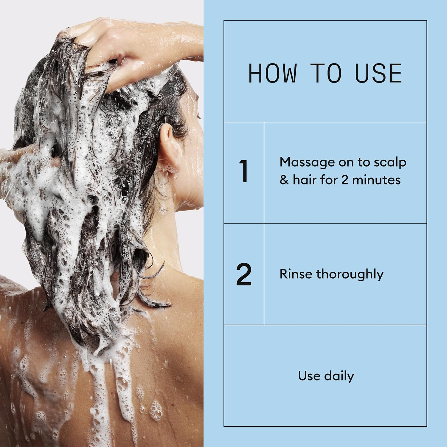 Nioxin Hair Fall Defense Shampoo for Hair Loss, 1000 Ml image number 2