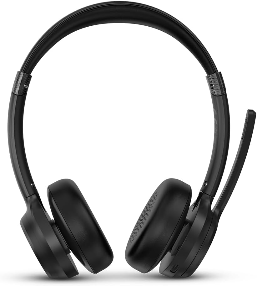 SPC Dreamer 2 Pro Wireless Bluetooth Headphones | 50H Battery | Noise Cancelling (ENC) | Simultaneous Dual Connection | Google Fast Pair | Built-In Microphone | Compatible with Teams, Black image number 5