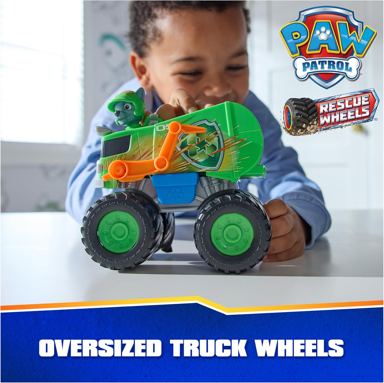PAW PATROL Toy Vehicle Thmdvhcrscuewheelsrocky image number 3