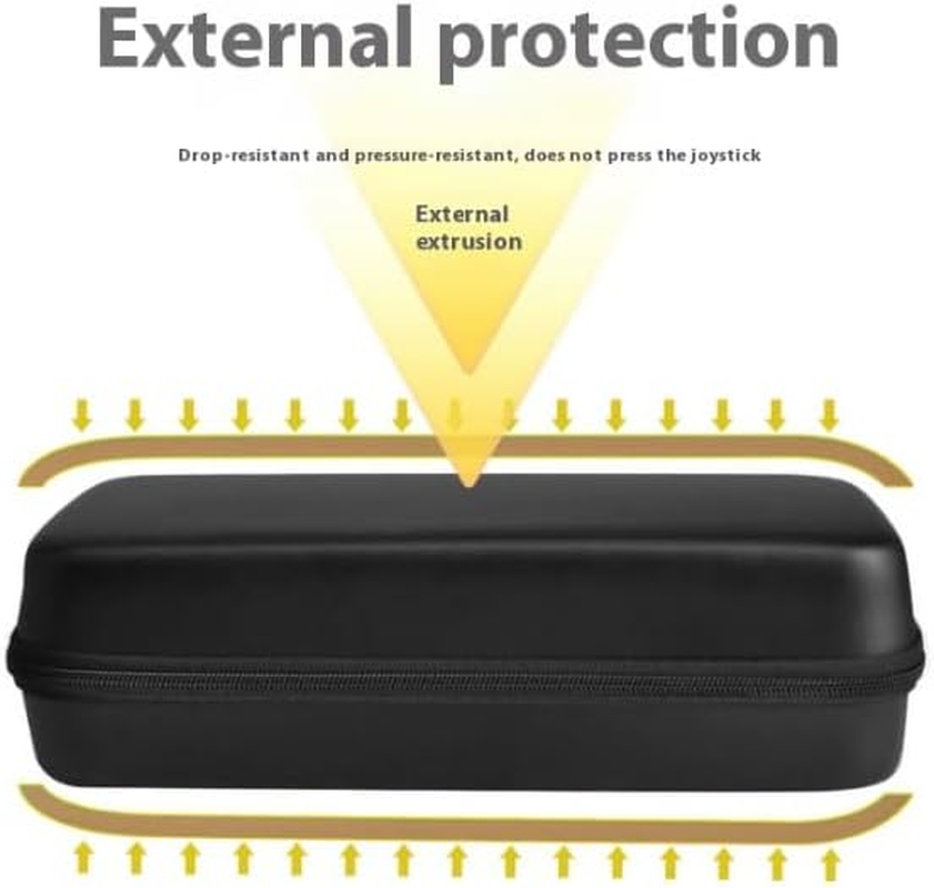 Coyktonty Hard Carrying Case for Lenovo Legion Go S,Protector for Lenovo Legion Go S Gaming Handheld, Black/Double Pocket/Large Capacity image number 2