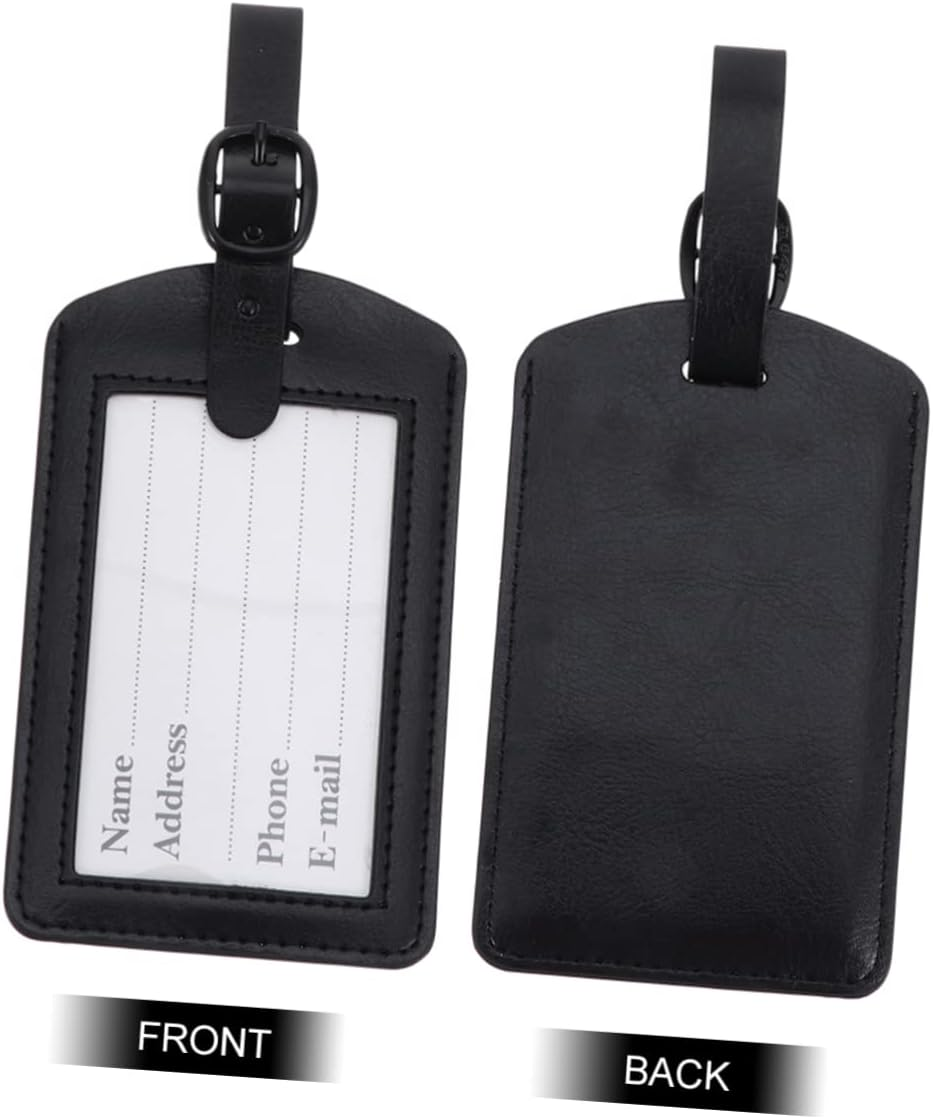 10 Pcs Luggage Tag Id Card Holder Card Holder Lanyard Card Holder Retractable Badge Holder Travel Bag Leather Travel Tags Travel Accessories Board the Plane