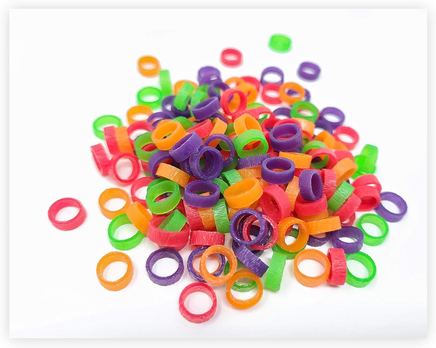 Baby Poultry Leg Bands 1/4 Medium Chick (100)