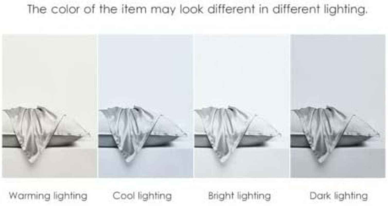 Two-Sided 100% Mulberry Silk Hypoallergenic Pillowcase Slip Skin Face Hair Beauty Care Gift Box, Grade 6A (Taupe) image number 5