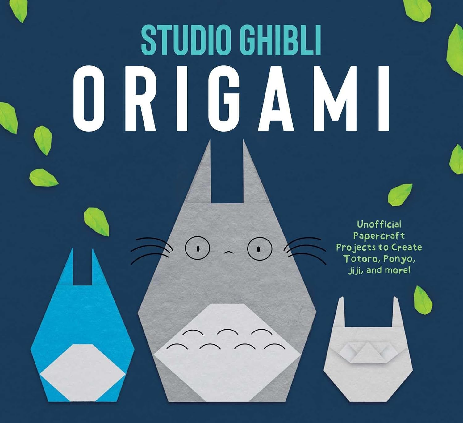 Studio Ghibli Origami: Unofficial Papercraft Projects to Create Totoro, Ponyo, Jiji, and More! image number 1
