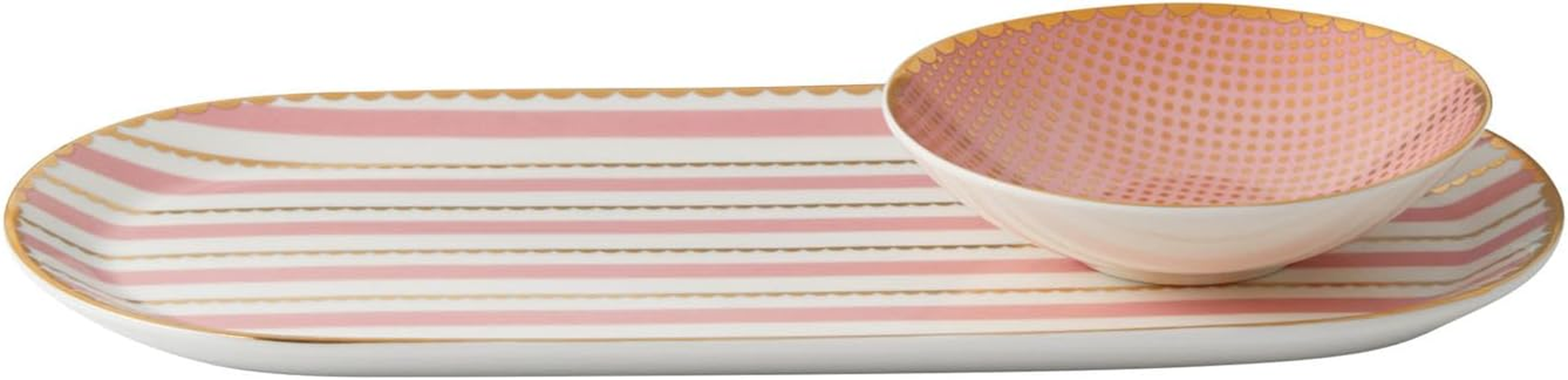 Maxwell & Williams Teas & C'S Regency Platter & Dish Set Pink Gift Boxed