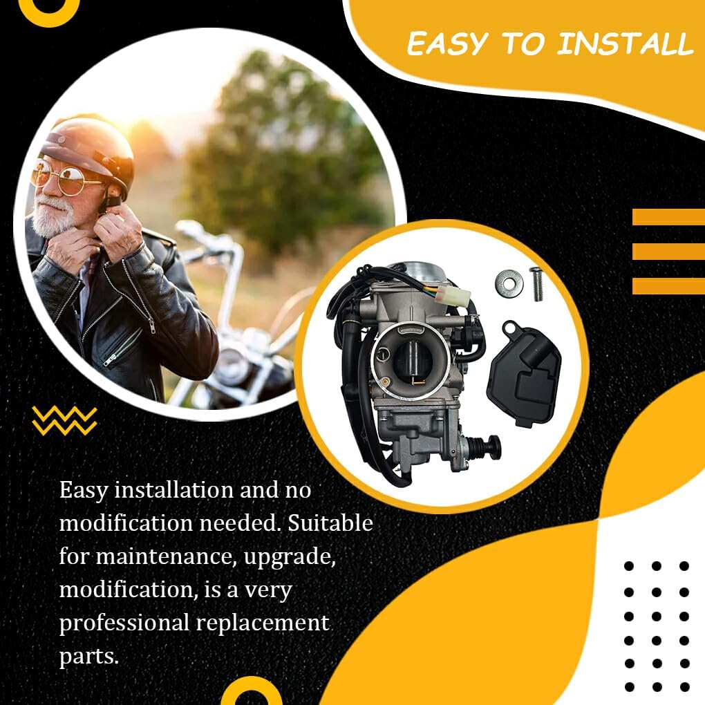 IOIUSKKU Carburetor Kit Carburetors Motorbike Choke Carb Tractor Repair Parts Fittings Replacements Accessories Assembly Store